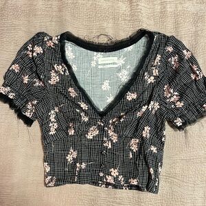 Urban Outfitters Floral Blouse
